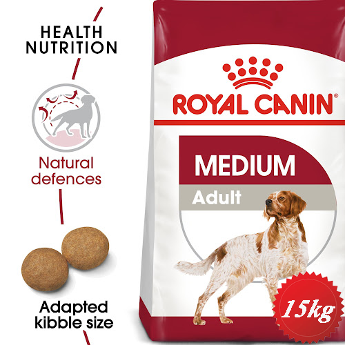 خرید و قیمت غذای خشک سگ 15 کیلویی رویال کنین medium adult 15kg