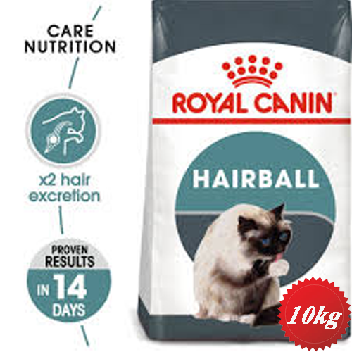 خرید و قیمت غذای خشک گربه هیربال رویال کنین hairball care 10kg