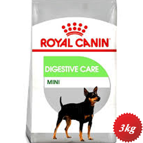 خرید و قیمت غذا خشک سگ رویال کنین مدل مینی دایجستیو mini digestive care 3kg