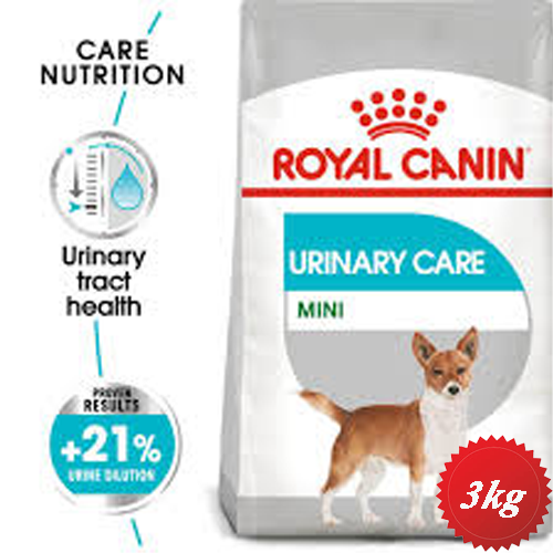 خرید و قیمت غذای خشک سگ رویال کنین مدل یورینری mini urinary care 3kg